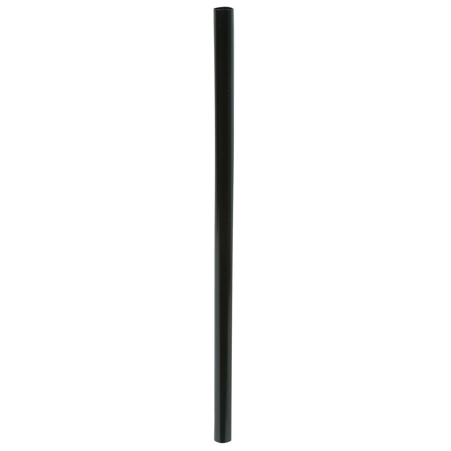 Straw Cocktail 6 in. Super Black - 1 x 2500 count - Stone Plastics - Packaging and Accessories - Restaurant Supplies and Equipment - Canadian Distribution-0