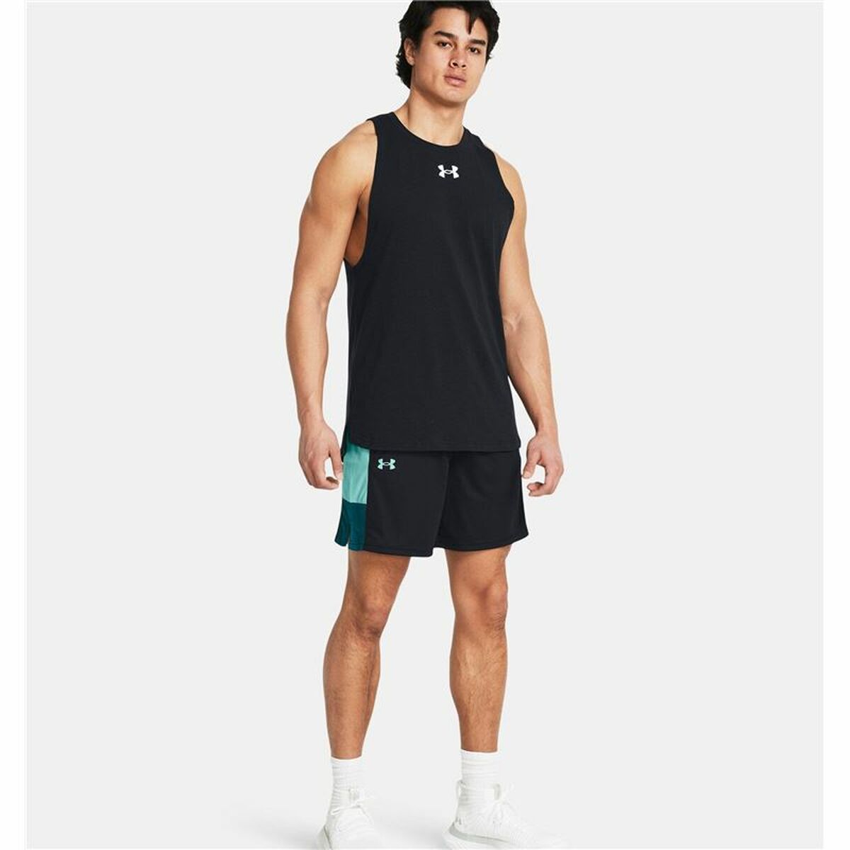 Men's Basketball Shorts Under Armour Baseline Black