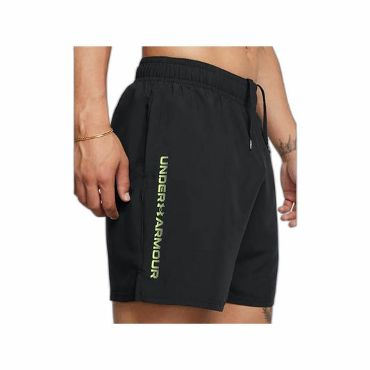 Men's Sports Shorts Under Armour Wordmark Black