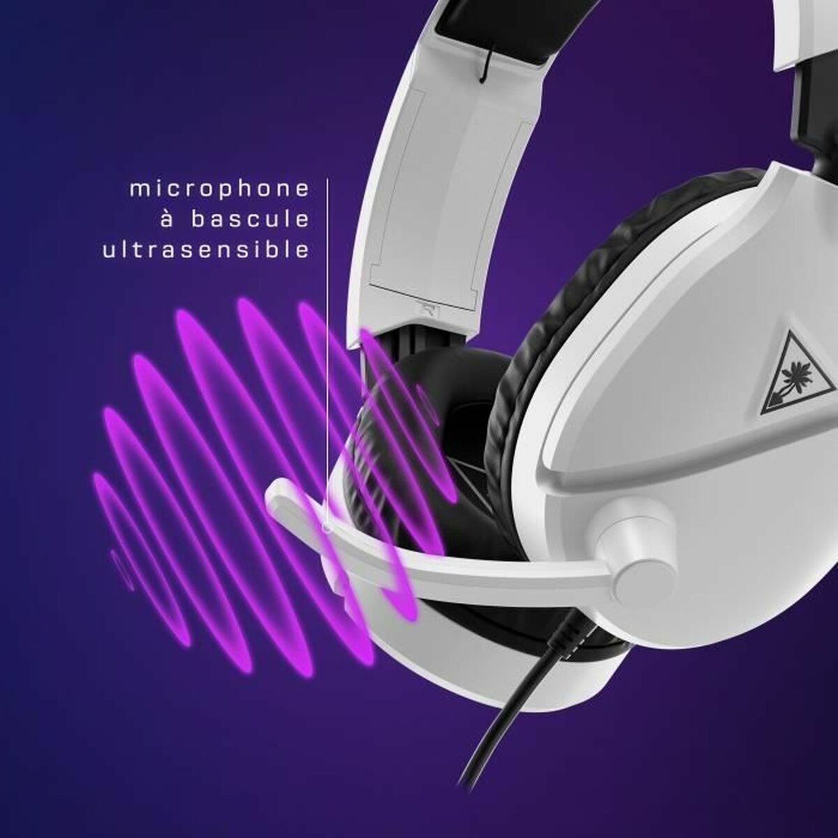 Headphones with Microphone Turtle Beach TBS-2001-15 White Black-1
