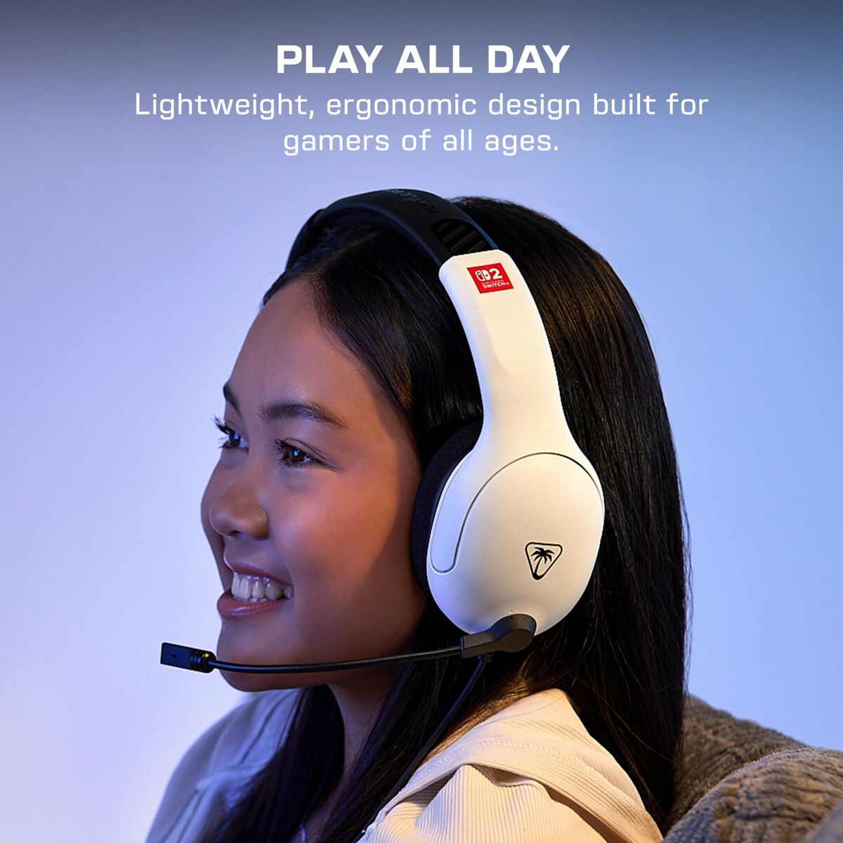Headphones Turtle Beach Airlite Fit White-11