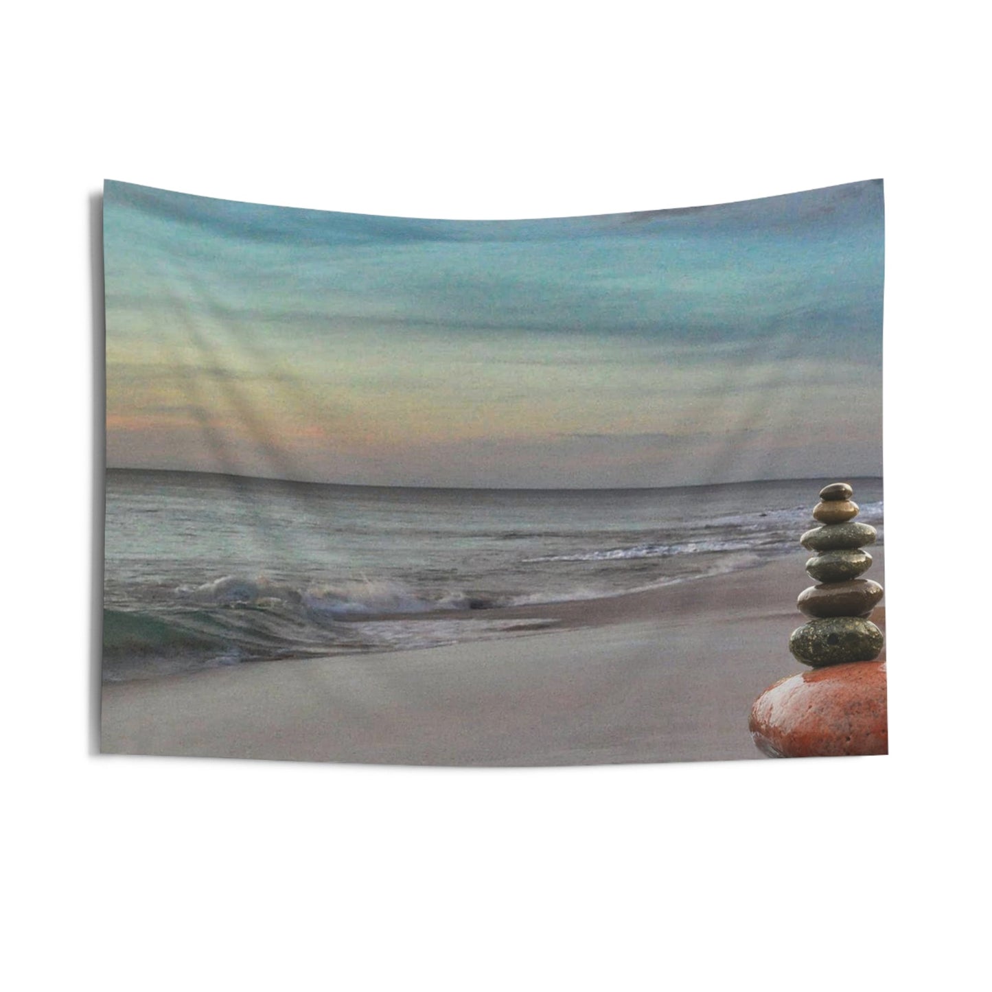 Beach Stackingstone Tapestry