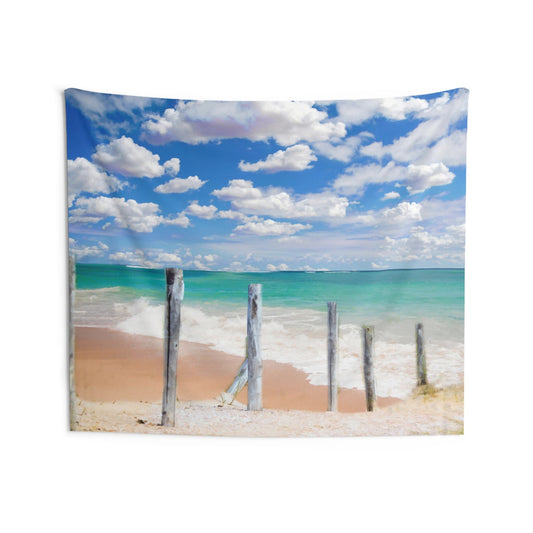 Beach Path Tapestry