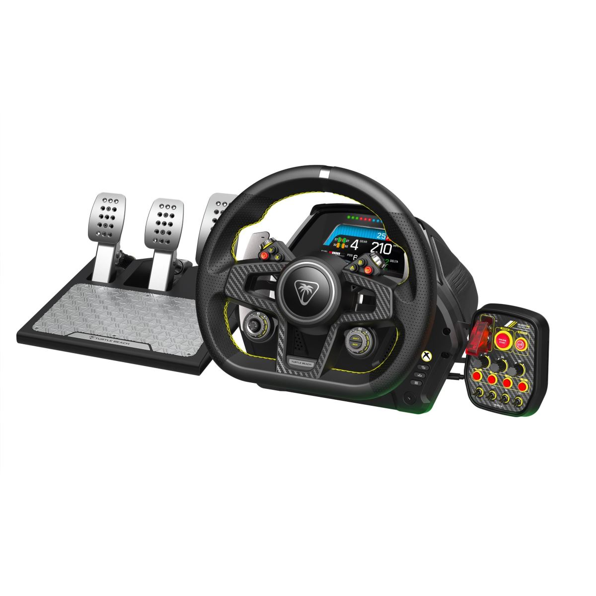 Turtle Beach VelocityOne Race Direct Drive (състезателно кормило + комплект педали) (TBS-0726-05)-0