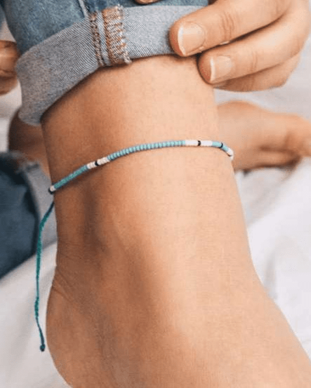Cali Surf Anklet - Blue