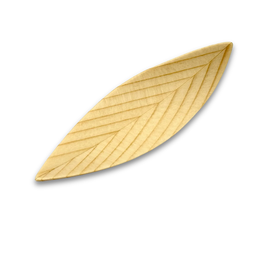 Japanese Chopstick Rests - Eco-Friendly Wooden Leaf Design-0