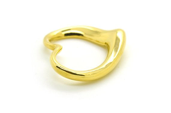 Else Peretti Open Heart Pendant from Tiffany & Co. 18K Gold-25