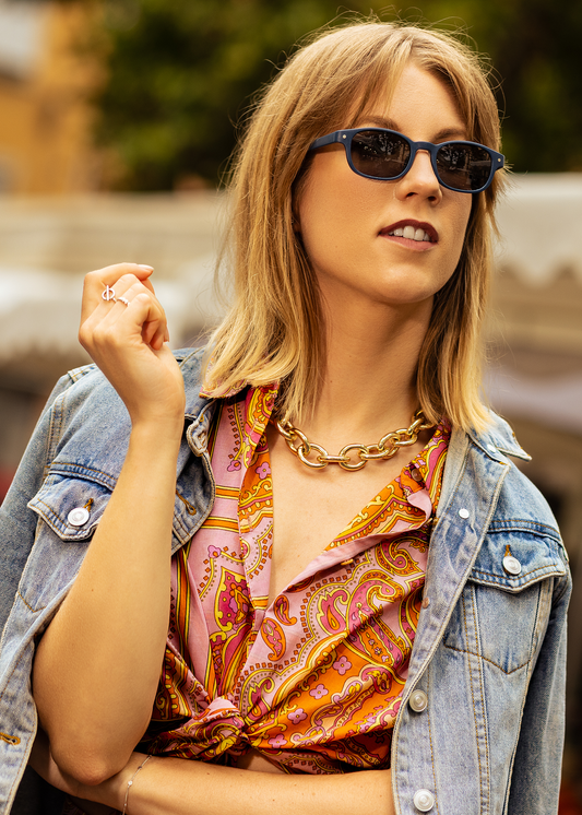 Kara – Navy - SUNGLASSES