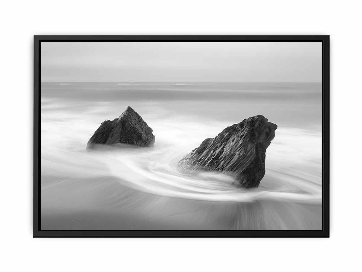 Long Beach Canvas Art Print