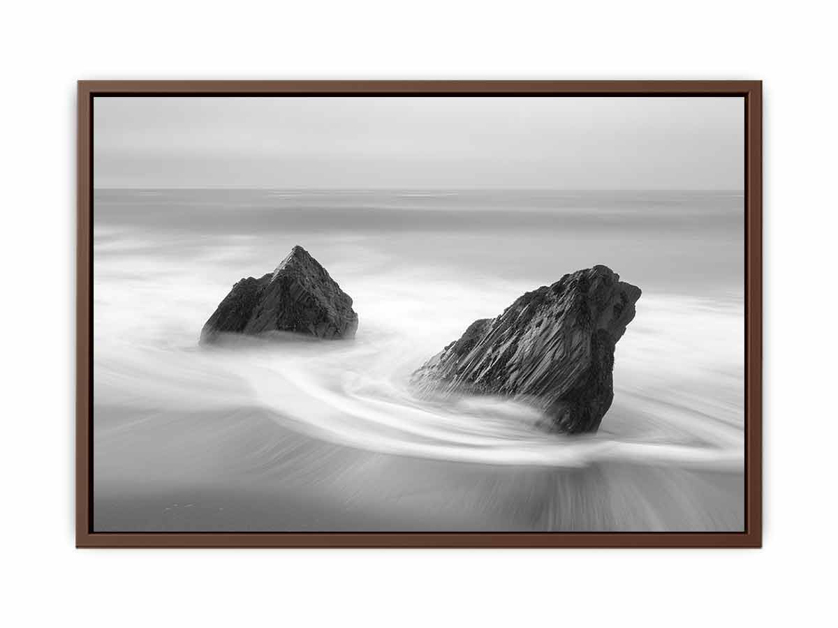 Long Beach Canvas Art Print
