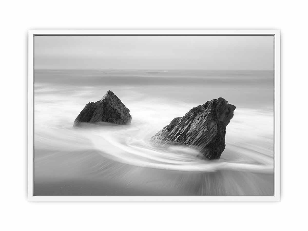 Long Beach Canvas Art Print