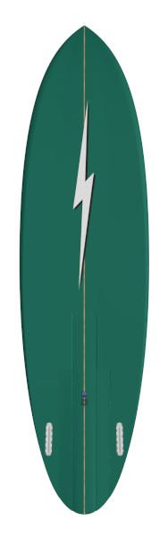 Prancha Surf Lightning Bolt MID-LENGTH by Spottt
