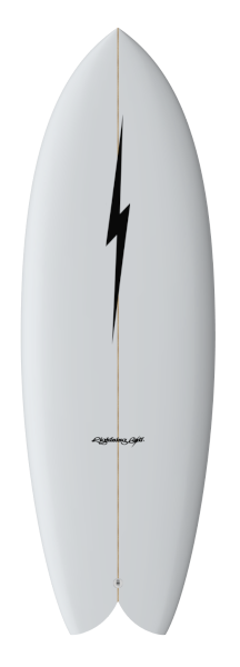 Prancha Surf Lightning Bolt QUAD FISH by Spottt