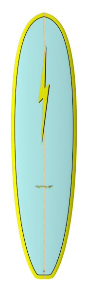 Prancha Surf Lightning Bolt FUNBOARD by Spottt