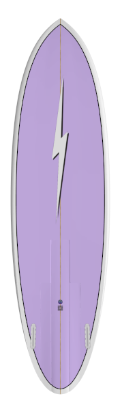 Prancha Surf Lightning Bolt MID-LENGTH by Spottt