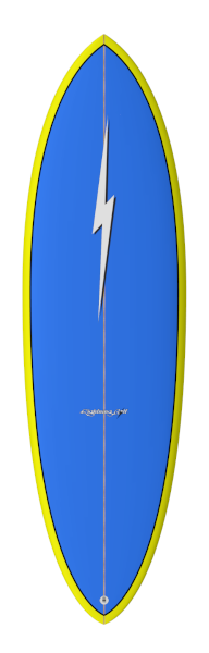 Prancha Surf Lightning Bolt PIN MASTER by Spottt