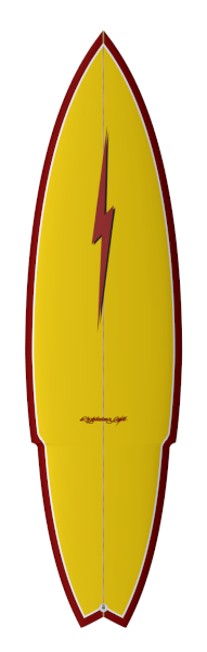 Prancha Surf Lightning Bolt STINGER by Spottt