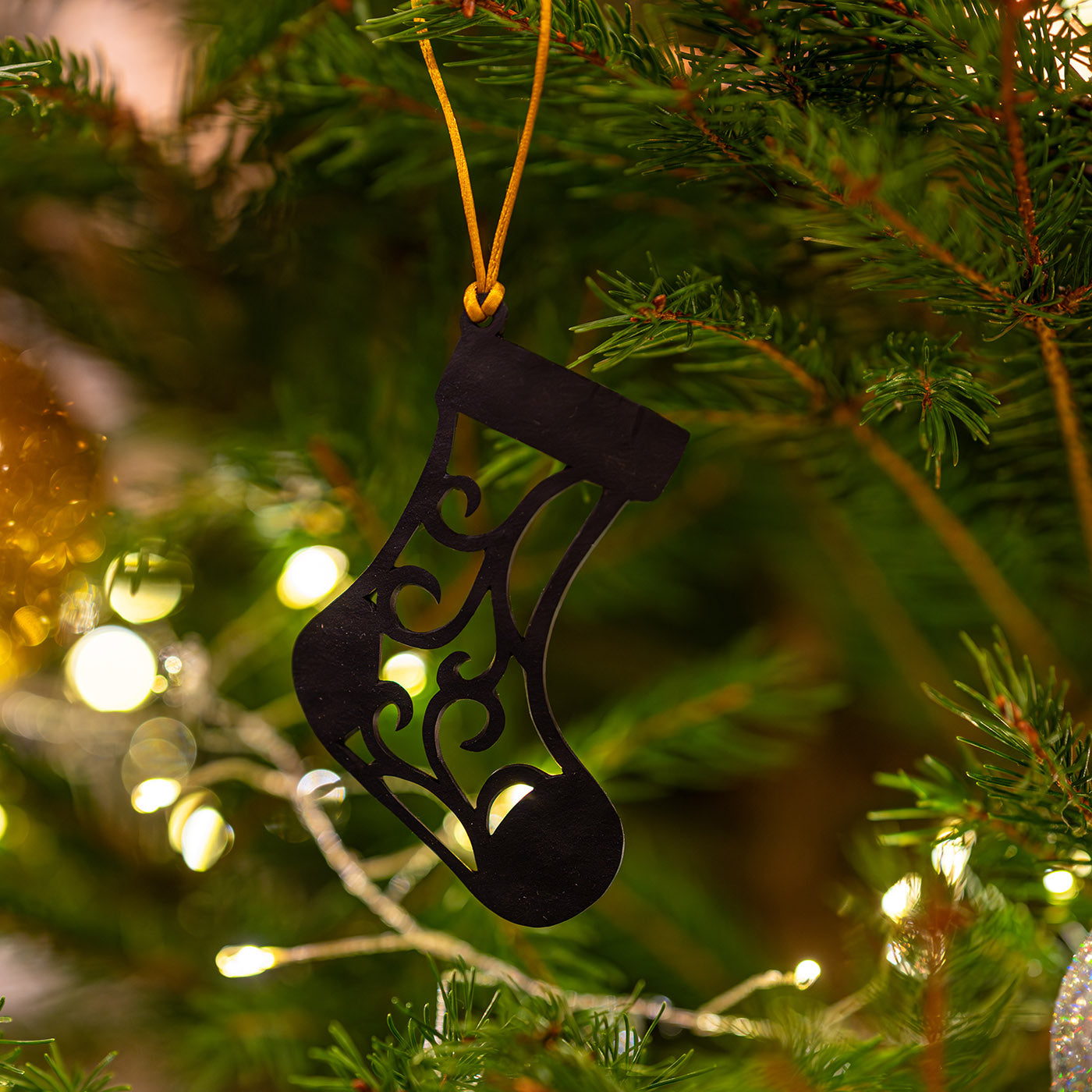 Christmas Stocking Eco Friendly Tree Decoration-1