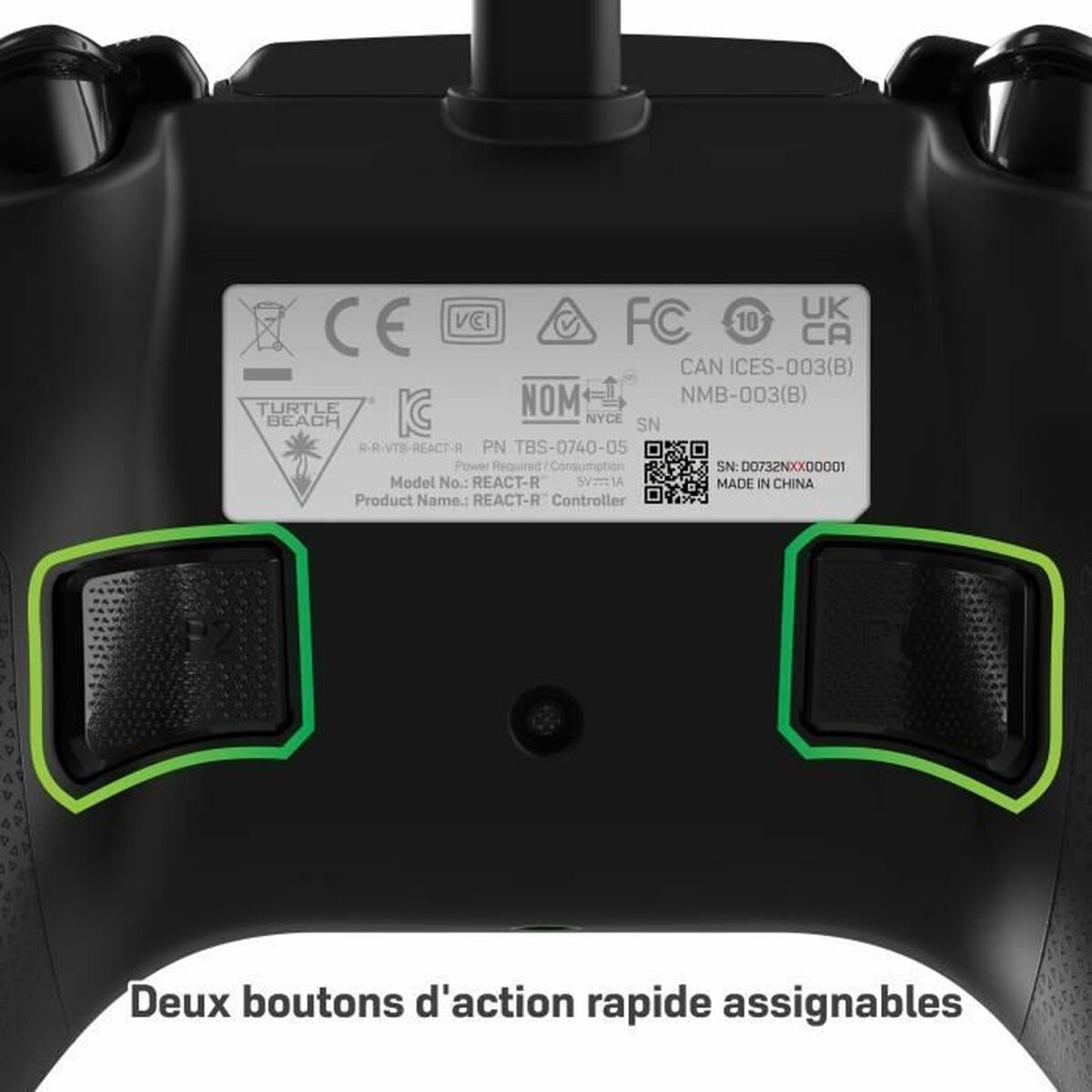 Xbox One Controller + PC Cable Turtle Beach React-R-3