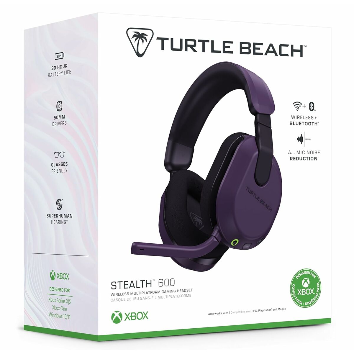 Headphones Turtle Beach Stealth Purple-11