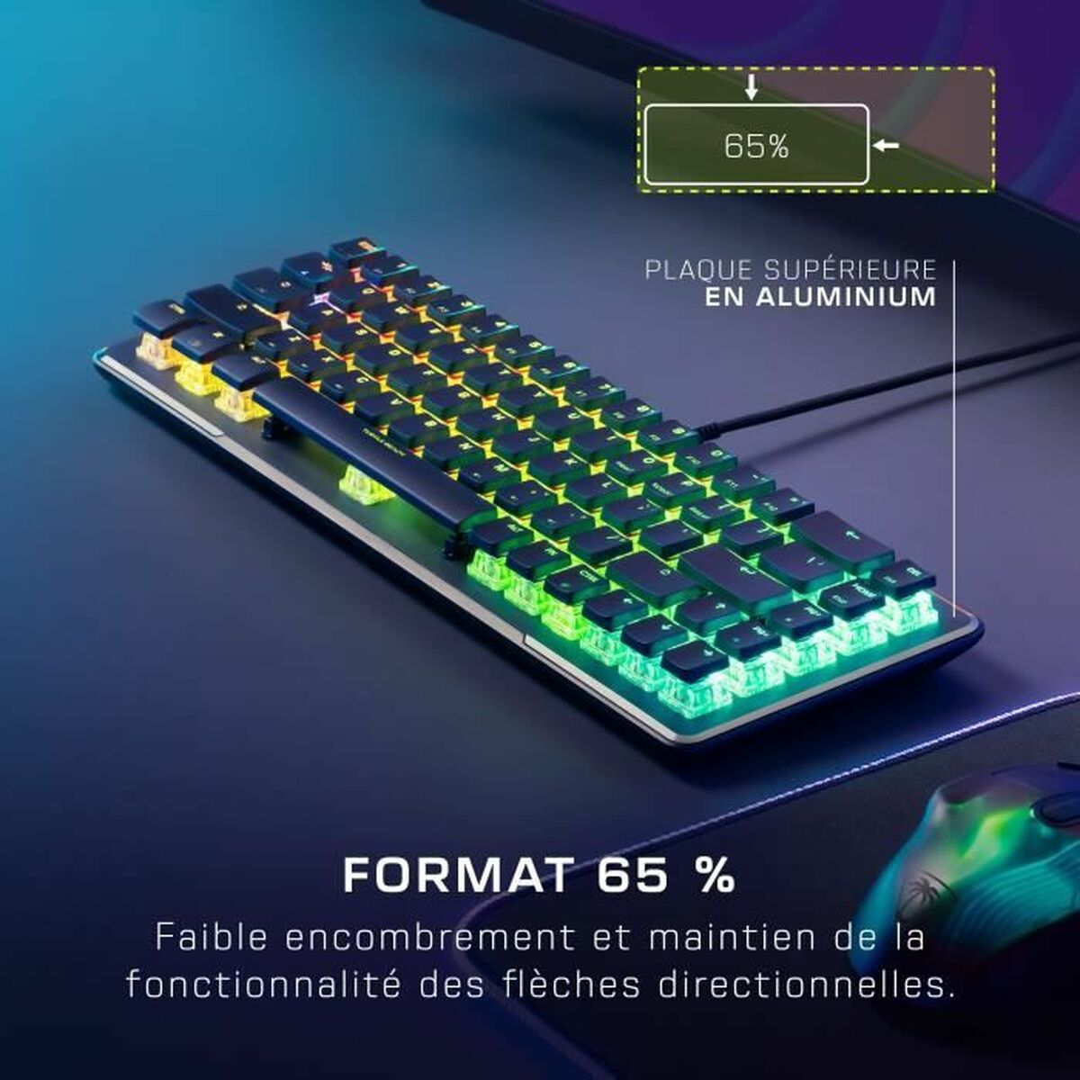 Keyboard Turtle Beach Vulcan II Black QWERTY-2
