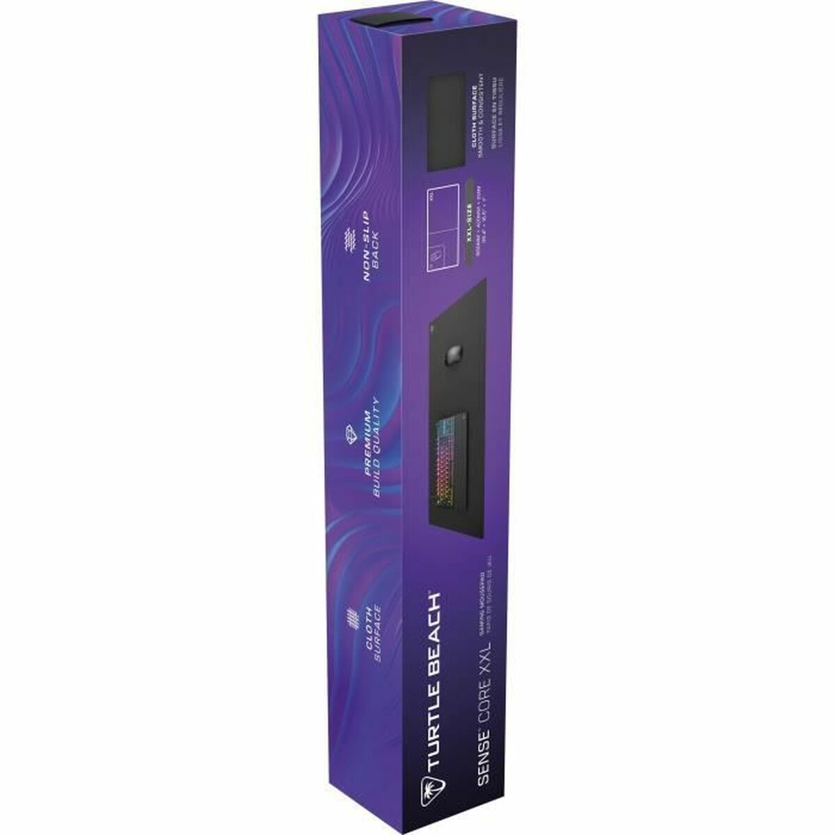Mouse Mat Turtle Beach Sense Core XXL Black-2
