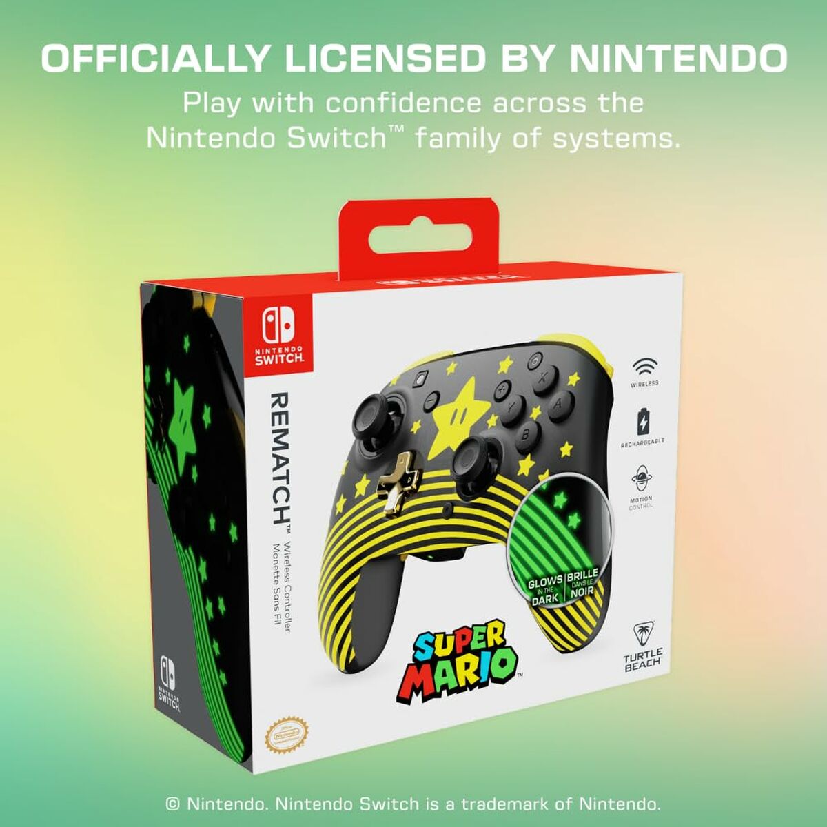 Gaming Control Turtle Beach Super Mario Star Switch-5