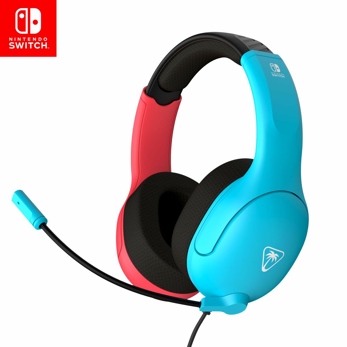 Headphones with Microphone Turtle Beach NEON BLUE & RED SWITCH 2-3