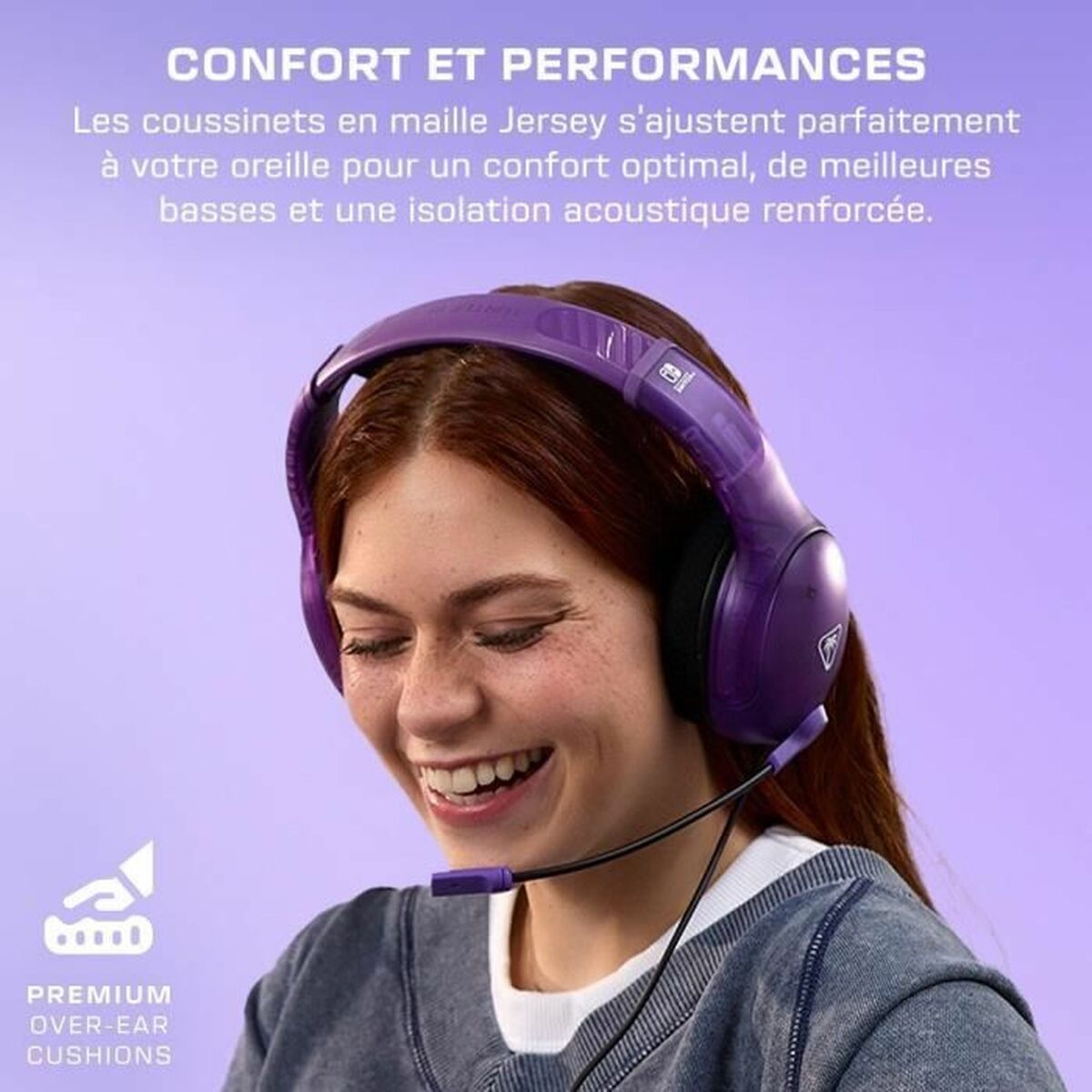 Headphones Turtle Beach Airlite Fit Purple-2
