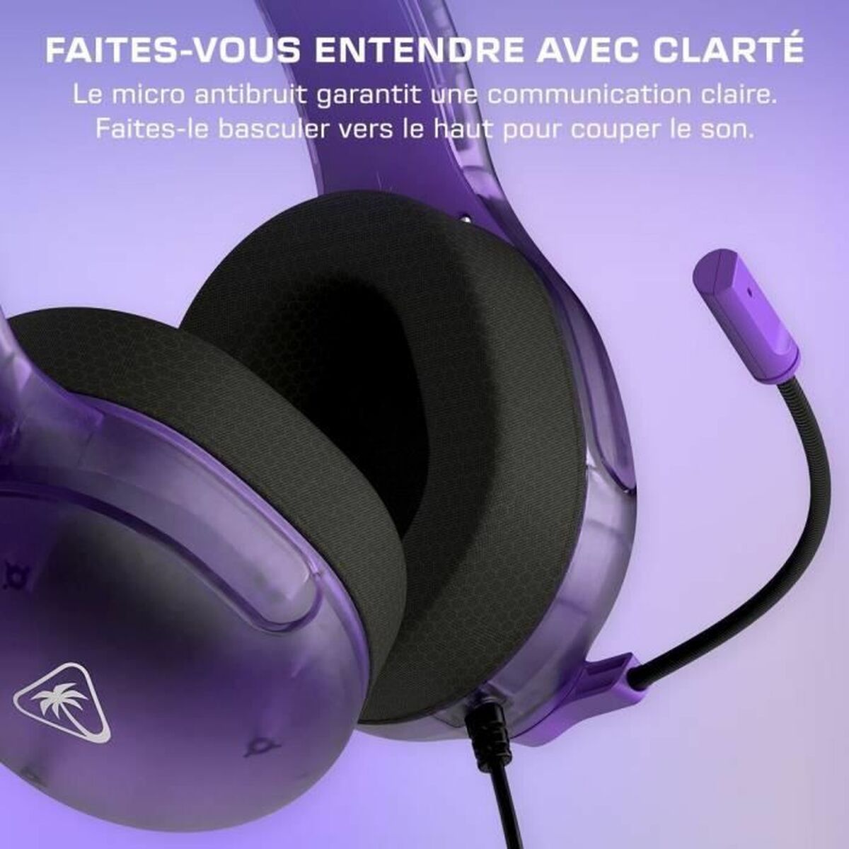 Headphones Turtle Beach Airlite Fit Purple-1