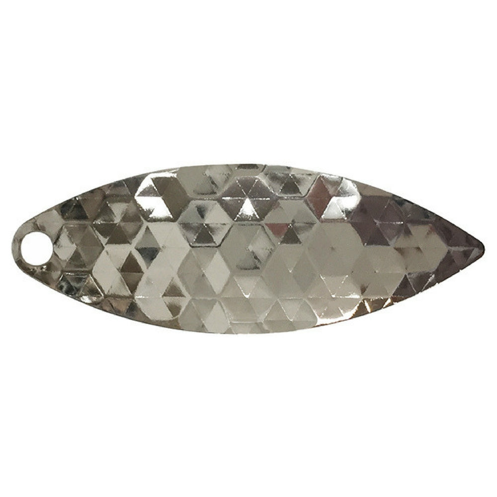 Artizan Hex Stamped 32mm Willow Blade, Nickel, 5 Pack-0