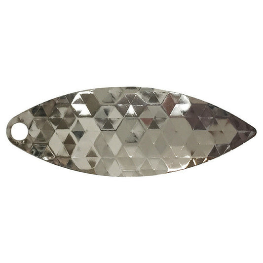 Artizan Hex Stamped 32mm Willow Blade, Nickel, 5 Pack-0
