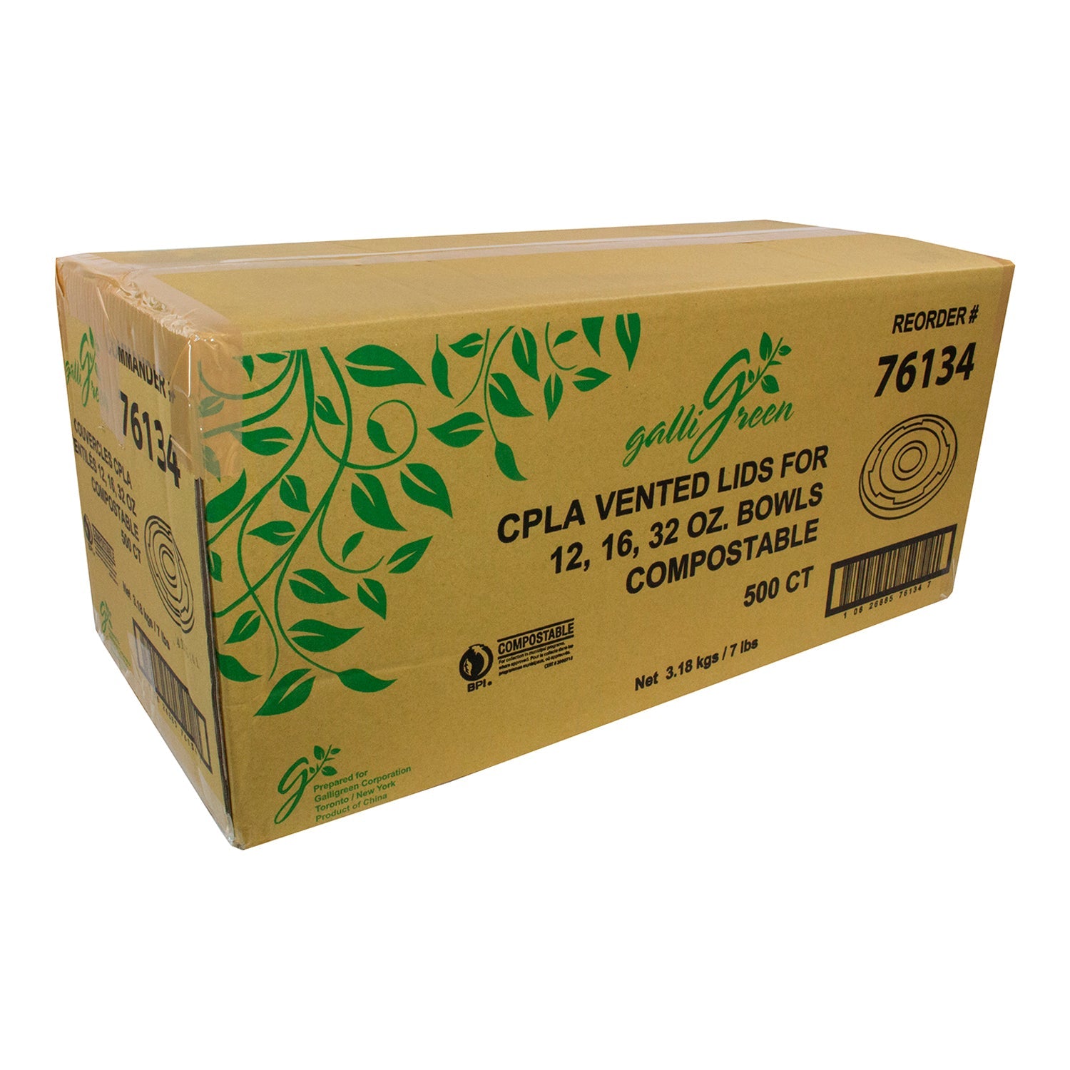 Lid Plastic For Soup Bowl 12/16/32 - 1 x 500 count - Galligreen - Packaging and Accessories - Restaurant Supplies and Equipment - Canadian Distribution-2