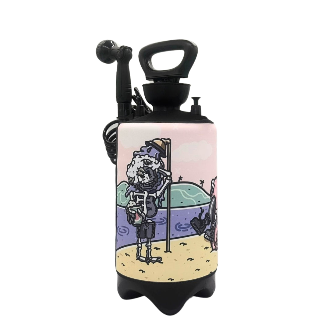 Portable Shower PRO Skully 10L-4