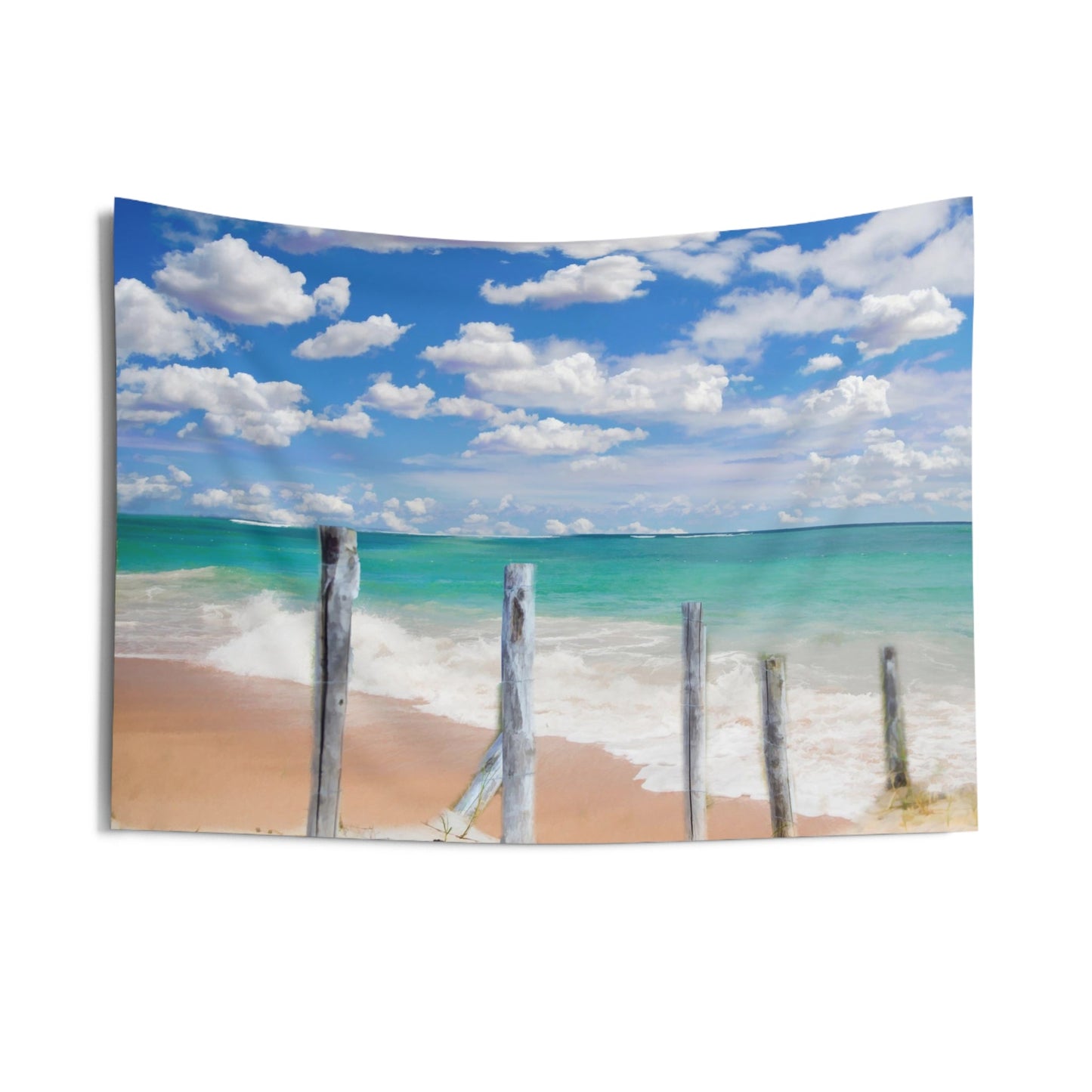 Beach Path Tapestry