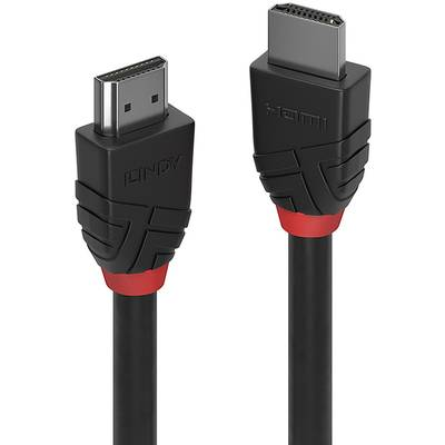 LINDY HDMI Csatlakozókábel [1x HDMI dugó - 1x HDMI dugó] 2.00 m Fekete (36472)-0