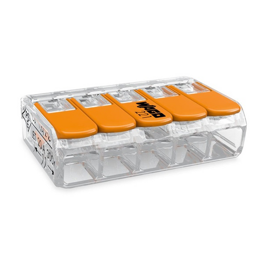Wago 221-415 COMPACT vezetékösszekötő (25 db/csomag) (221-415)-0