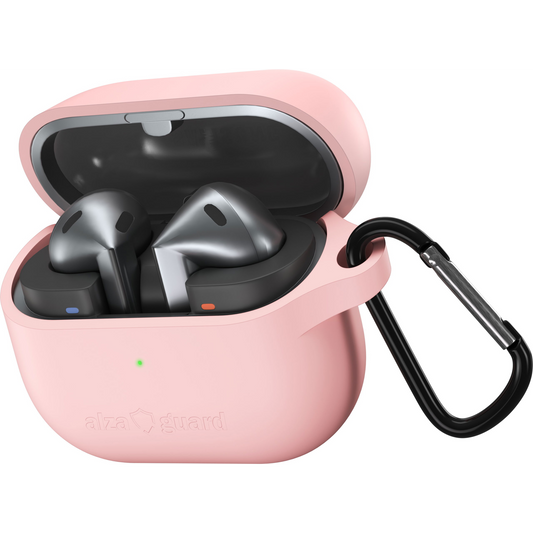 AlzaGuard Premium Silicone Case Samsung Galaxy Buds 3 / Pro rózsaszín tok (AGD-SCS003P)-0