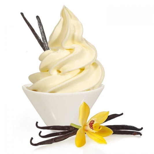 PreGel - Vanilla Soft Serve Ice Cream / Gelato Mix - Ready To Use (12 x 1kg Case)-0