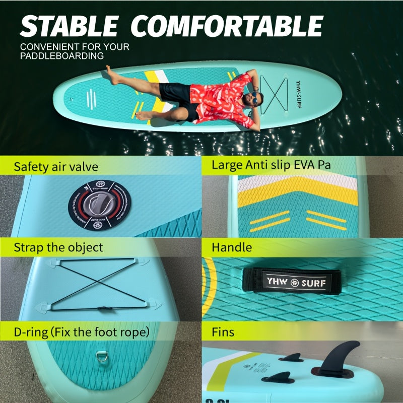 Surfboard Set with Paddle Board and Accessories