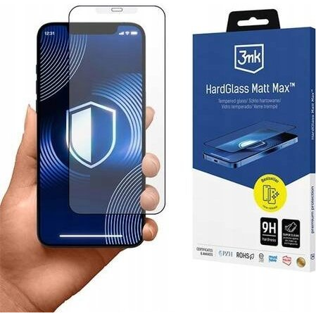 3mk HardGlass Matt Max edzett üvegfólia 9H Apple iPhone 12/12 Pro (5903108564151)-0