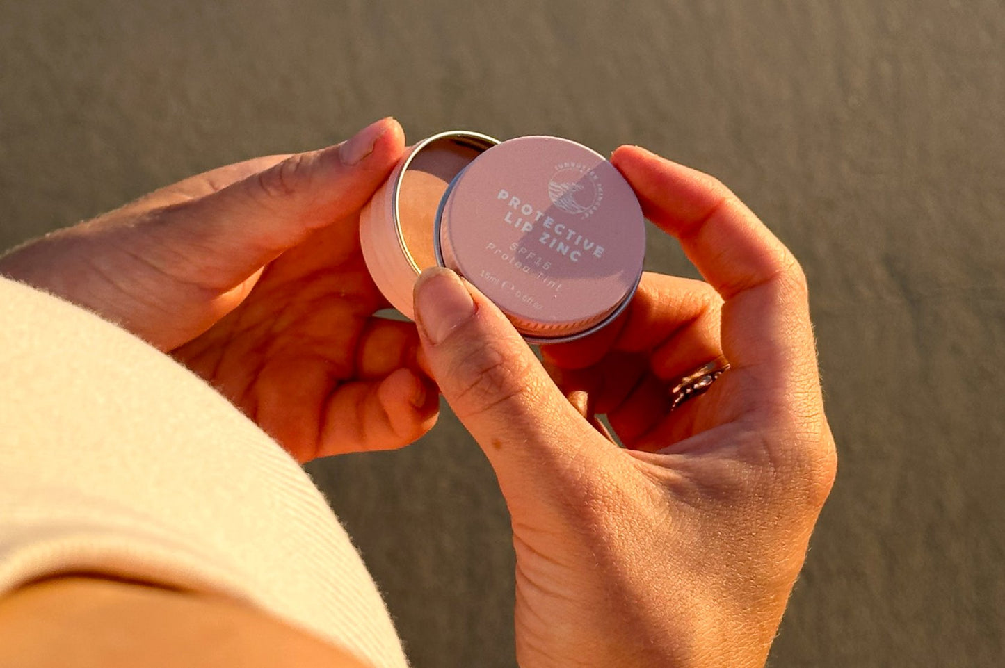 SPF15 Protective Lip Zinc - Protea Tint-1