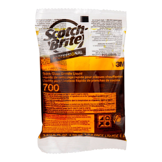 Cleaner Grill Quickclean Packet - 40 x 3.2 oz - Scotch-brite - Packaging and Accessories - Restaurant Supplies and Equipment - Canadian Distribution-0