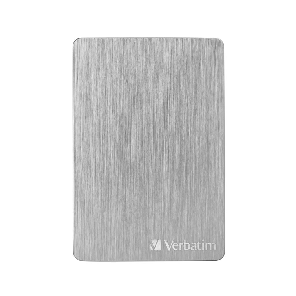 2TB Verbatim 2.5" Store 'n' Go ALU Slim külső winchester ezüst (53666) (verbatim53666)-0