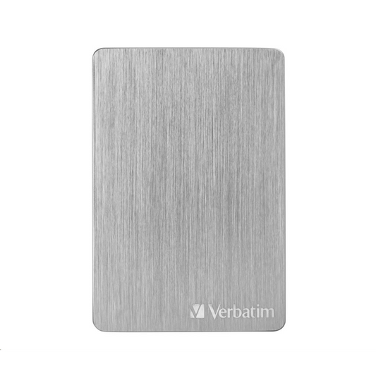 2TB Verbatim 2.5" Store 'n' Go ALU Slim külső winchester ezüst (53666) (verbatim53666)-0