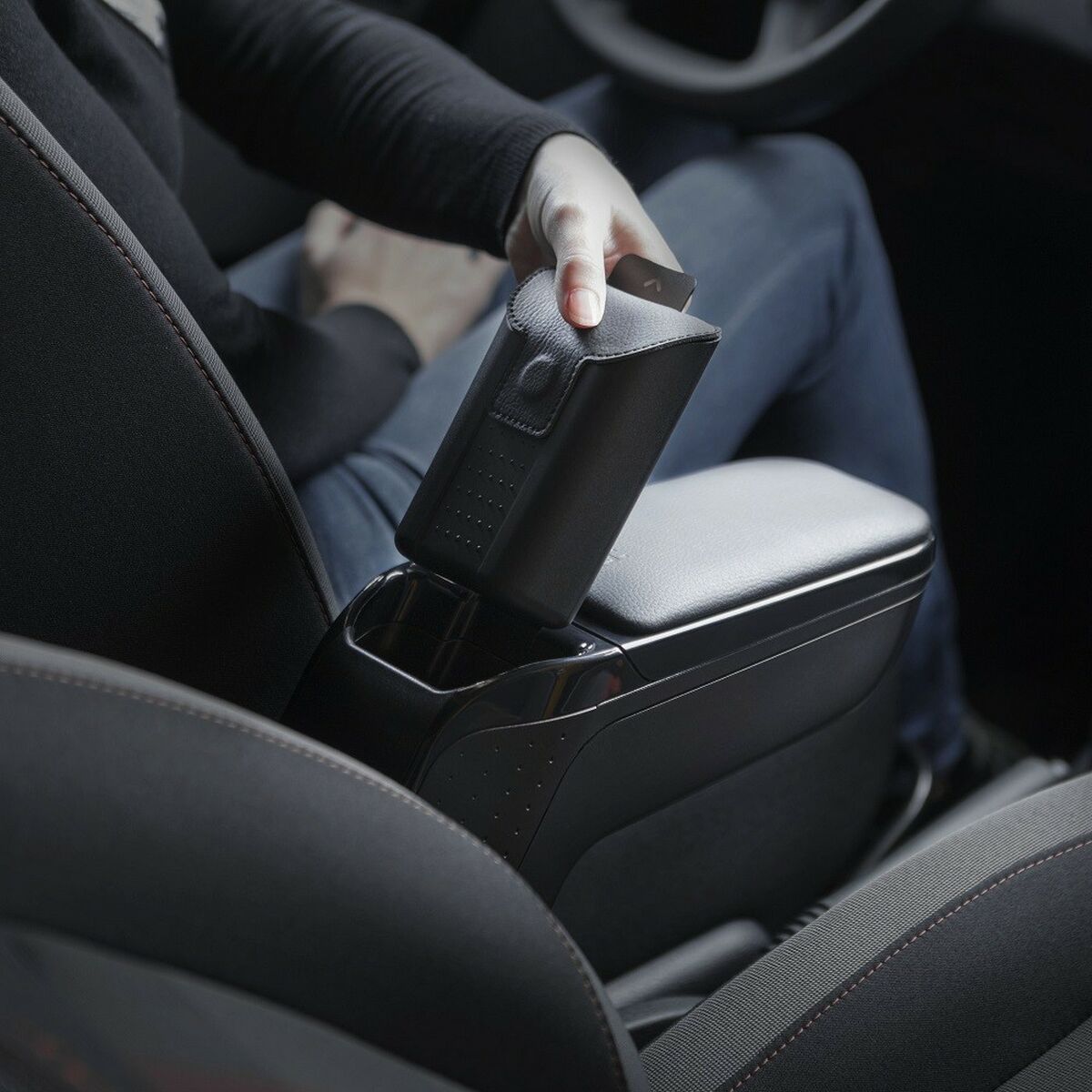 Armrest Armster FIAT 500 2016 Eco-friendly leather-3
