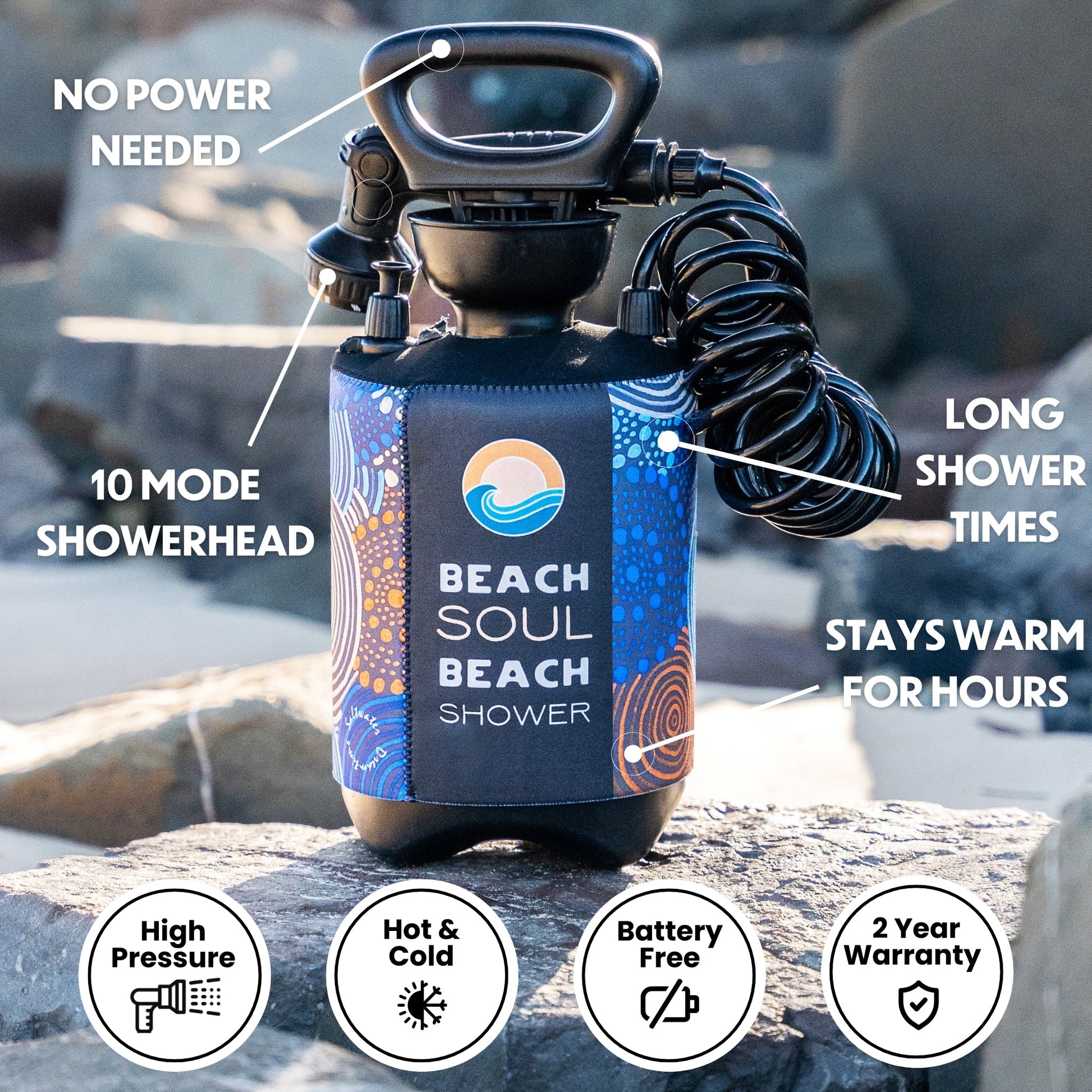 Portable Shower Jamigam 5L-3