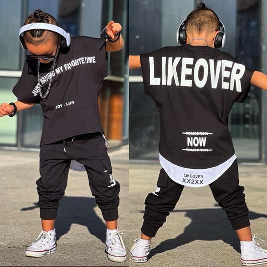 Like Over Boys Jogger Set-0