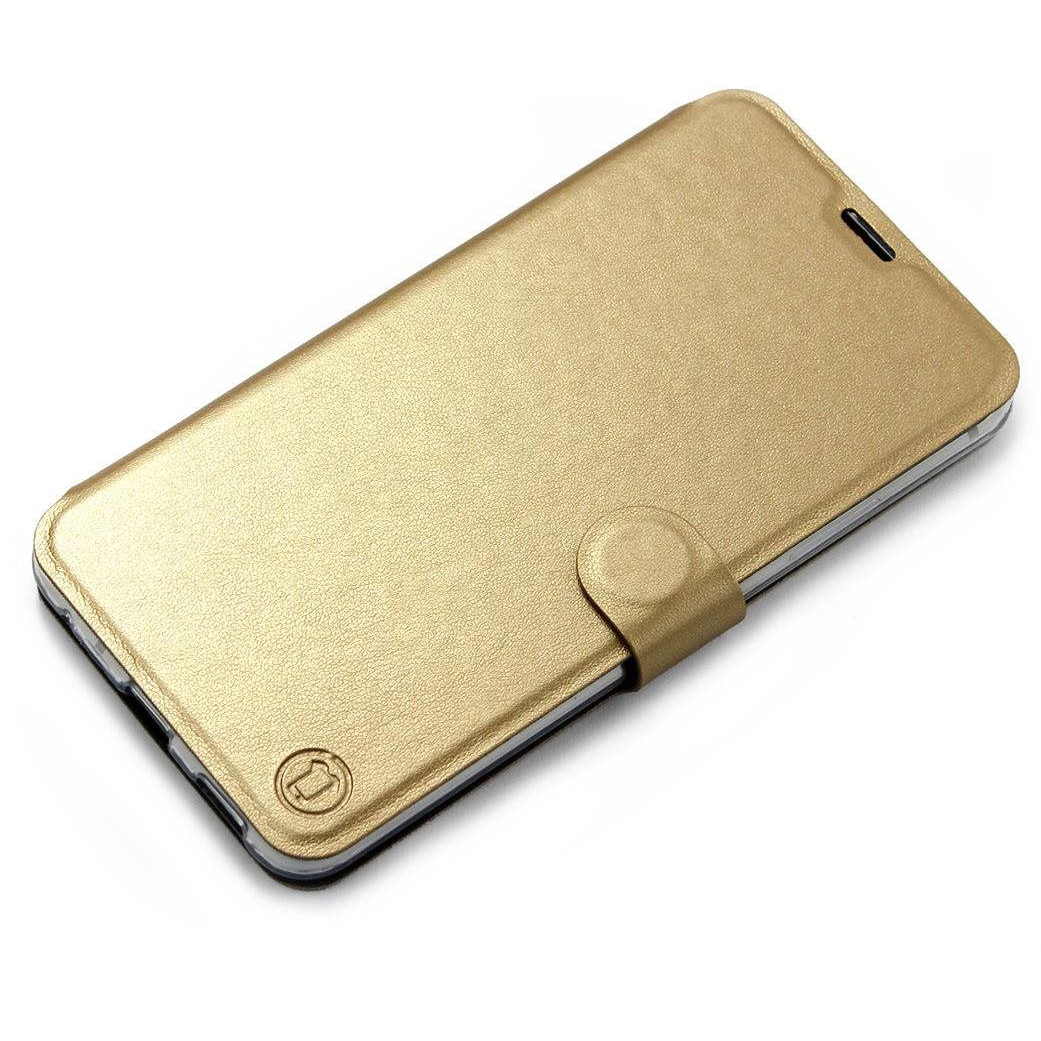 Mobiwear C_GOS Honor 50 aranyszínű flipes tok szürke belsővel (5903516922550)-0
