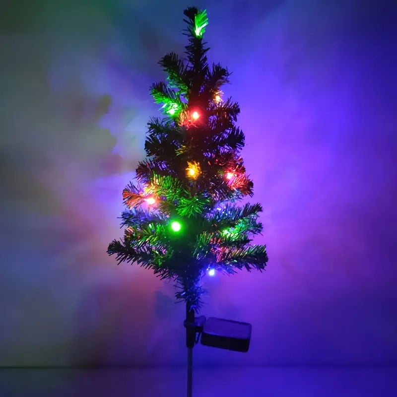 Solar Glow: Eco-Friendly Christmas Tree LED Lights-2
